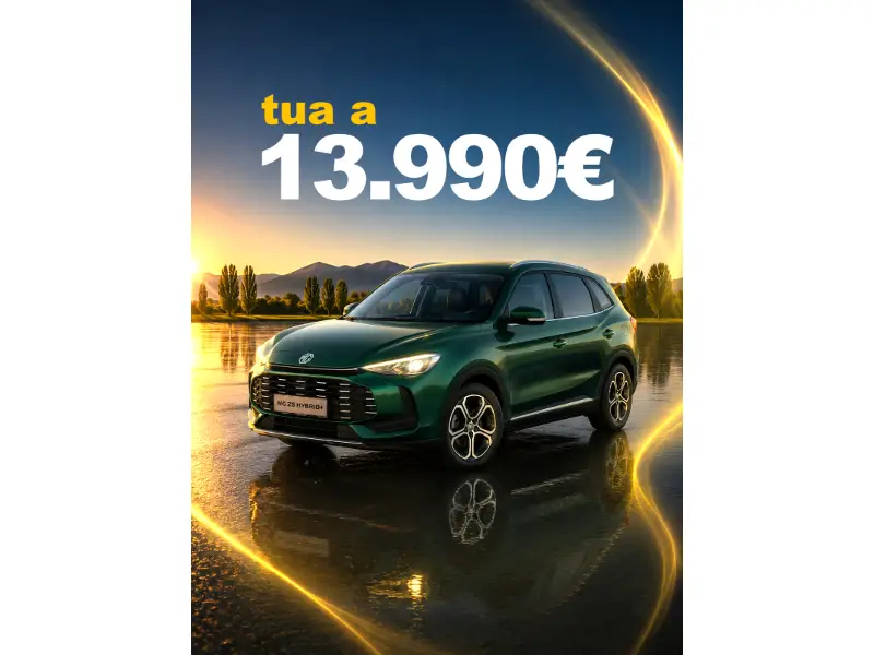 Offerta MG ZS 1.5 Std Gencar – SUV compatto a 14.990 euro